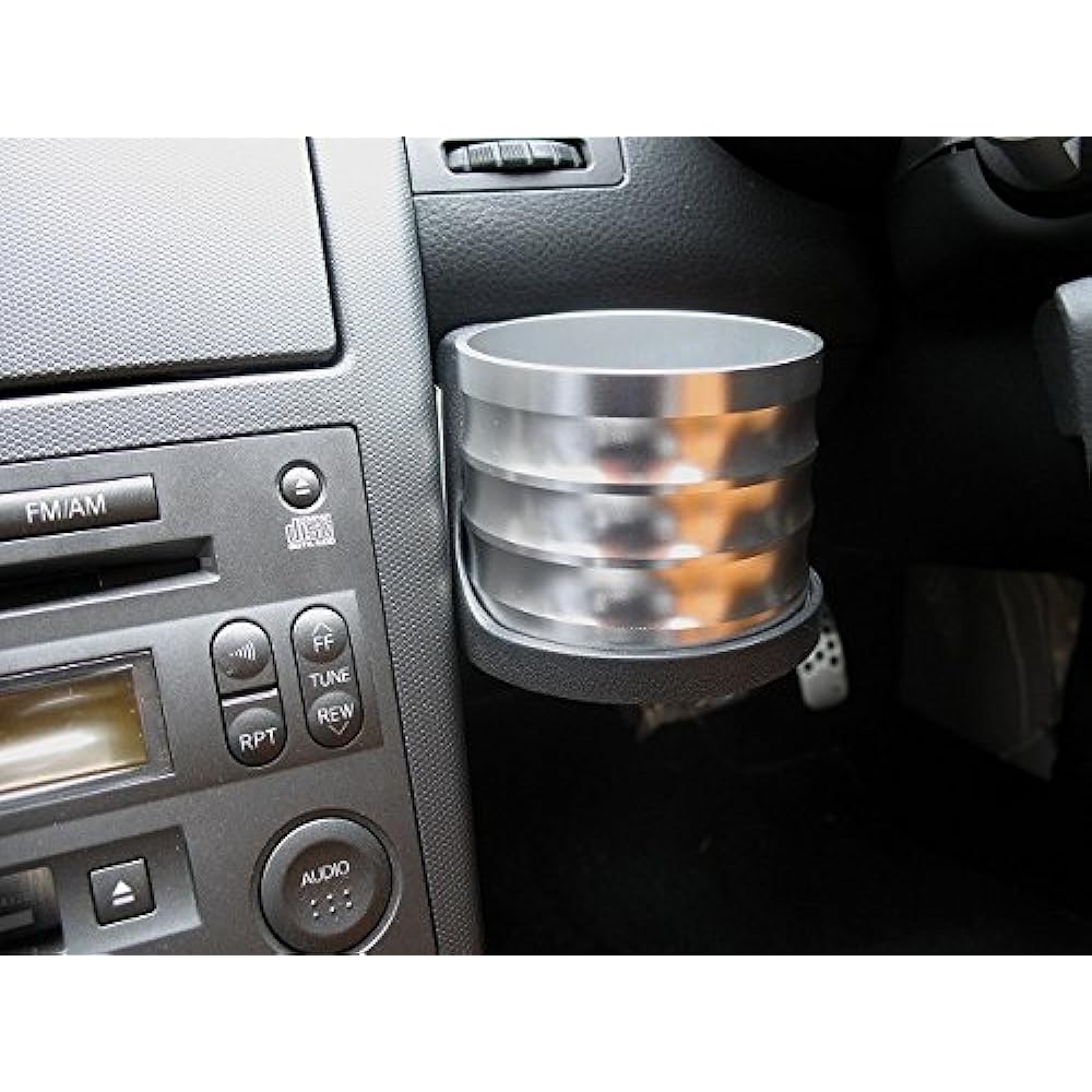 ALCABO Drink Holder Black/Ring Cup for Nissan Z33 Right Hand Drive AL-N101BS