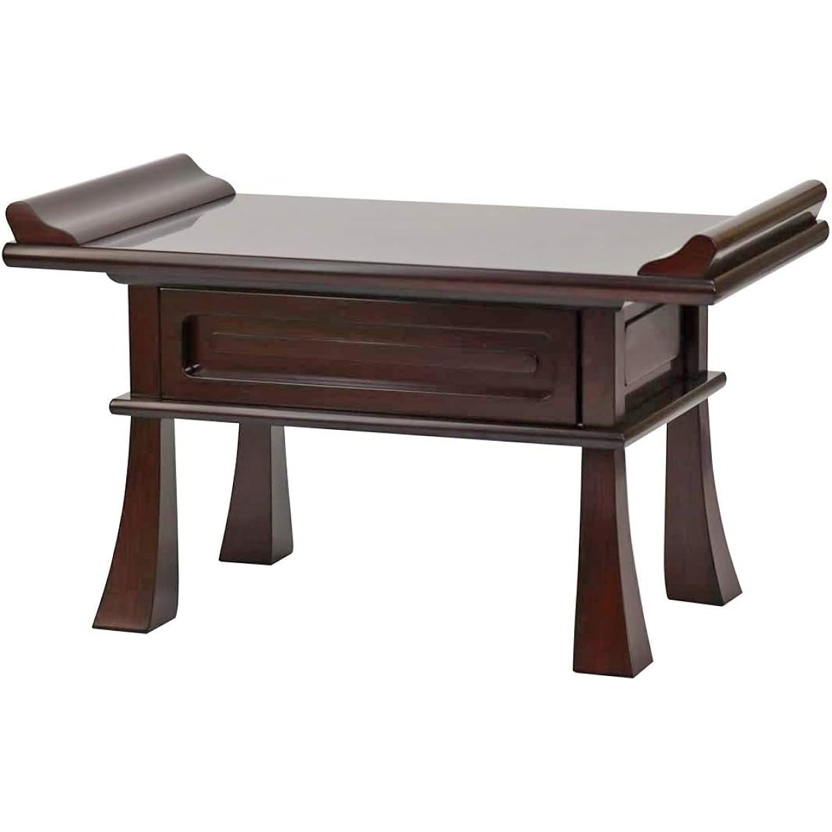 Naamu Kuma-chan Workshop Buddhist Sutra Desk No. 20 Width 60cm Rosewood Style