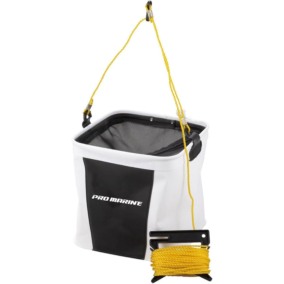 PRO MARINE EVA Hyper Mesh Inverted Bucket DX Angle 18cm Random Color AEC070-18 Black/White