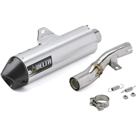 DELTA SEROW250 18-20 BARREL4-S Slip-on Muffler, JMCA Government Certified,