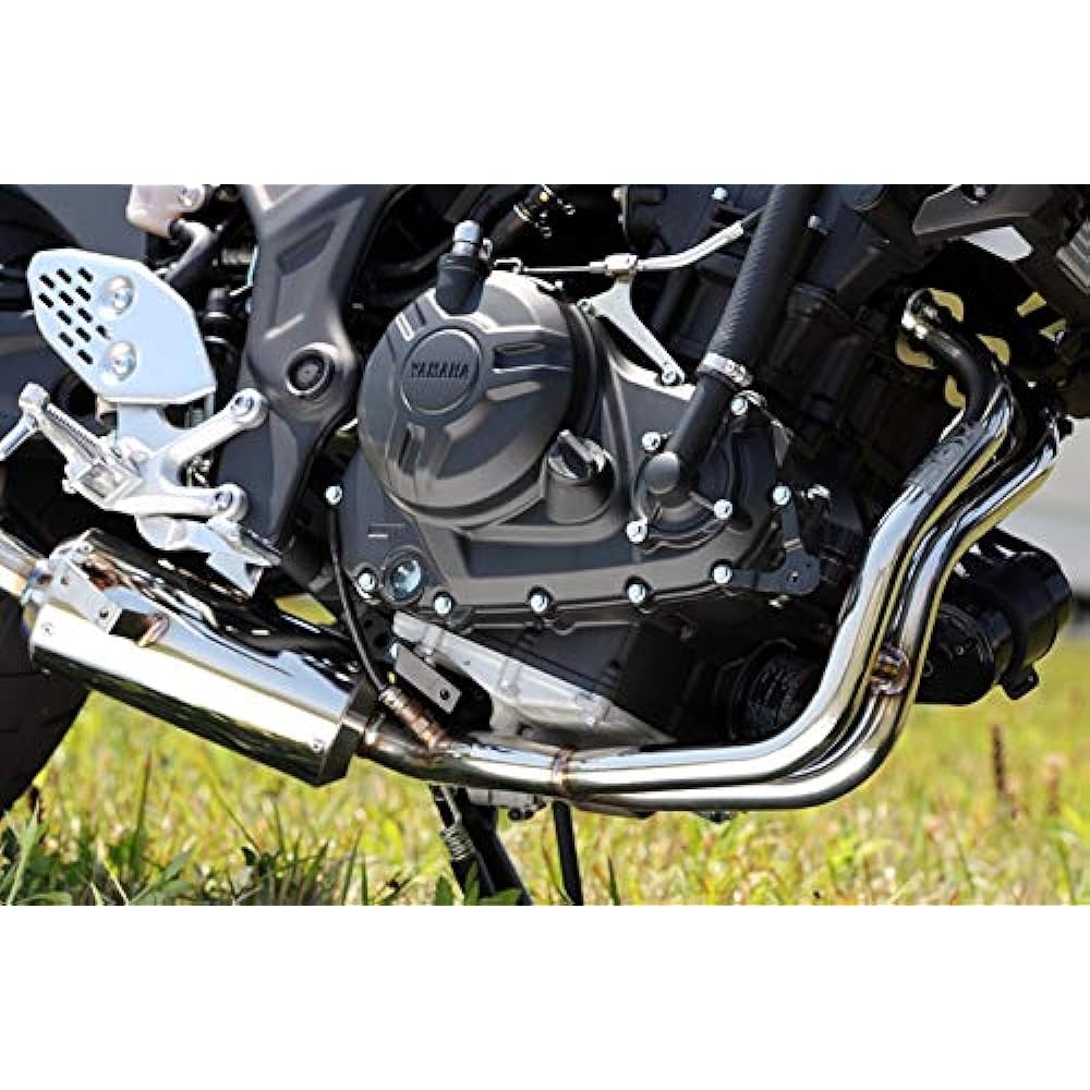 Special Parts Tadao (SP TADAO) Exhaust Pipe YZF-R25 MT-25 Power Box Pipe JMCA Government Certification POWERBOX PIPE Stainless YZ2-PB-11