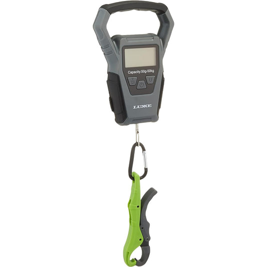 Gamakatsu Digital Scale 50kg LE121 Fishing Fishing Scale with Measure Hanging Scale Jigging Egging Tairaba Bass