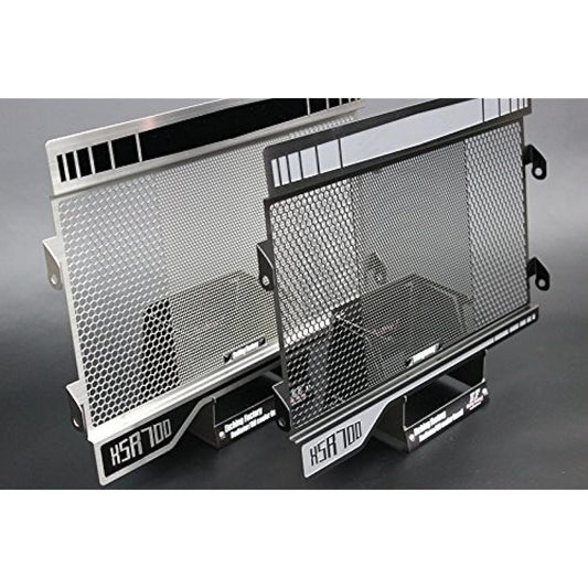 Etching Factory Core Guard Radiator Core Guard Emblem: Blue Stainless Silver XSR700 RGY-XSR700-00