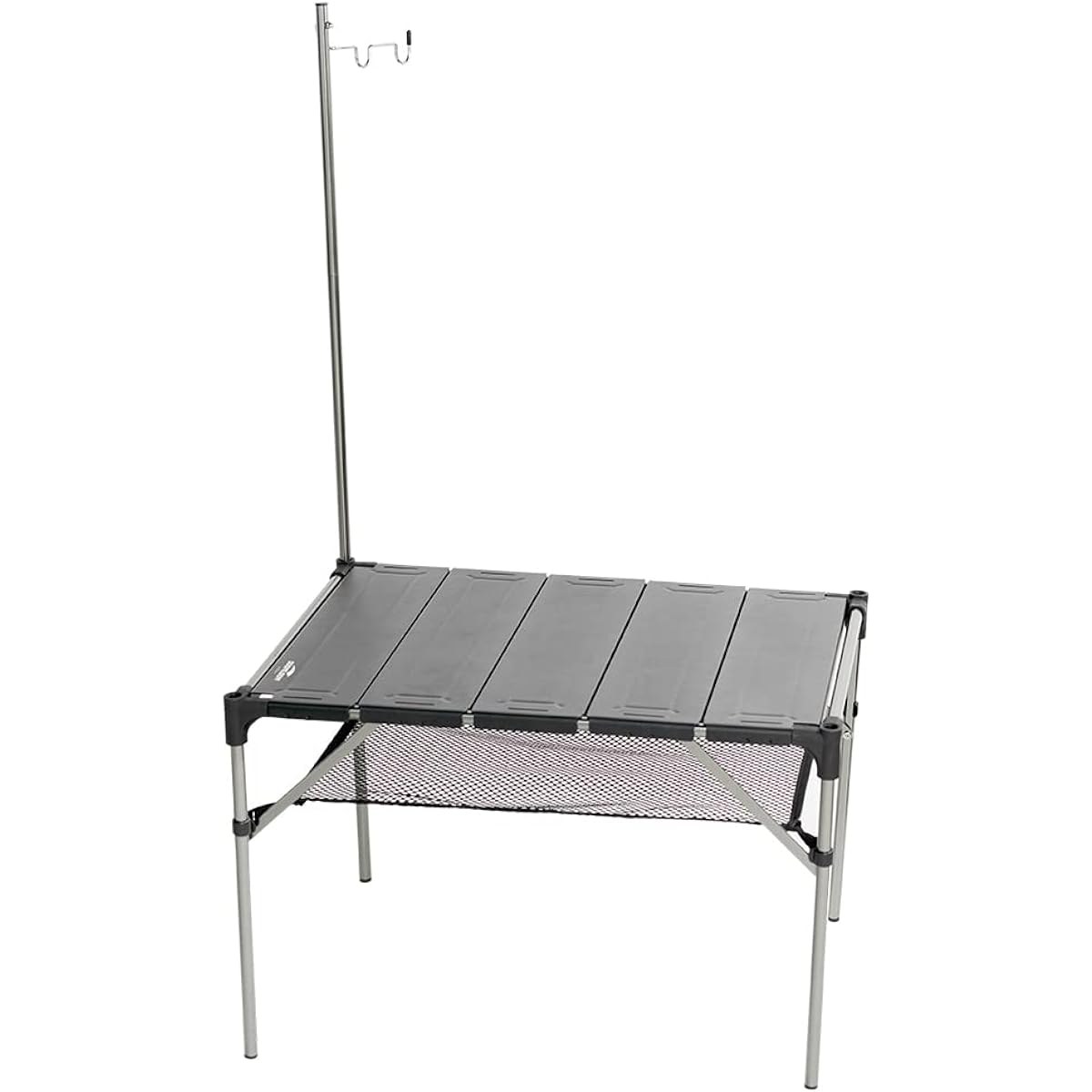Soomloom Folding Table Aluminum for Outdoor Camping Ultra Light Material Infinitely Expandable Exercise Storage Case Included (Light Hang Included)