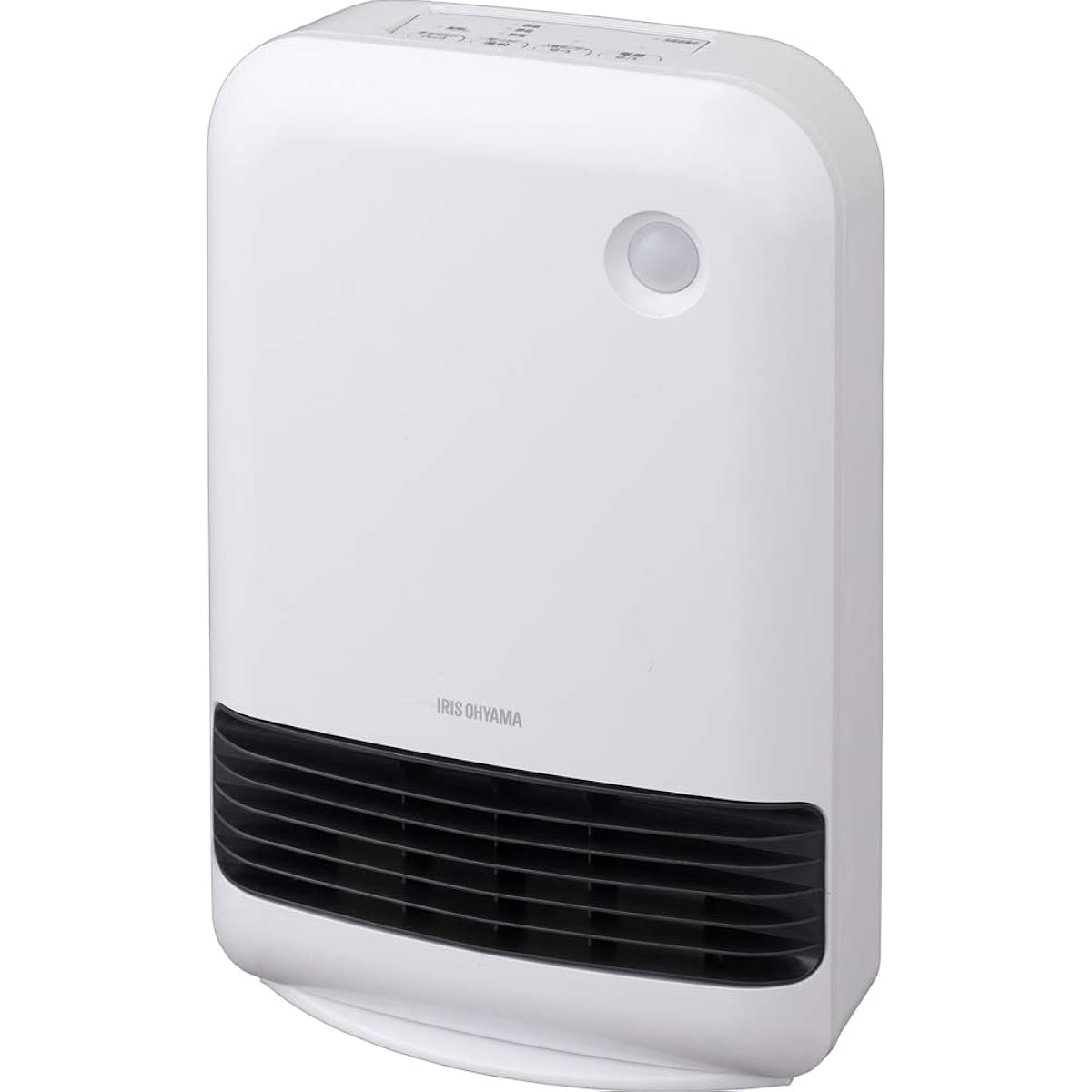 Iris Ohyama Ceramic Fan Heater with Human Sensor 1200W Microcomputer White JCH-12TD3-W