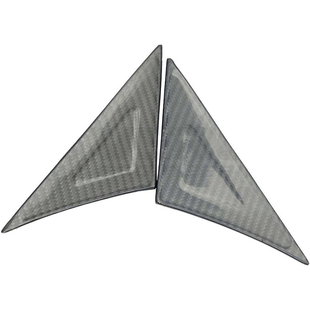 VERUS ENGINEERING: A0218A: Anti-buffeting window deflector: GR Supra: A90/A91: Made of dry carbon