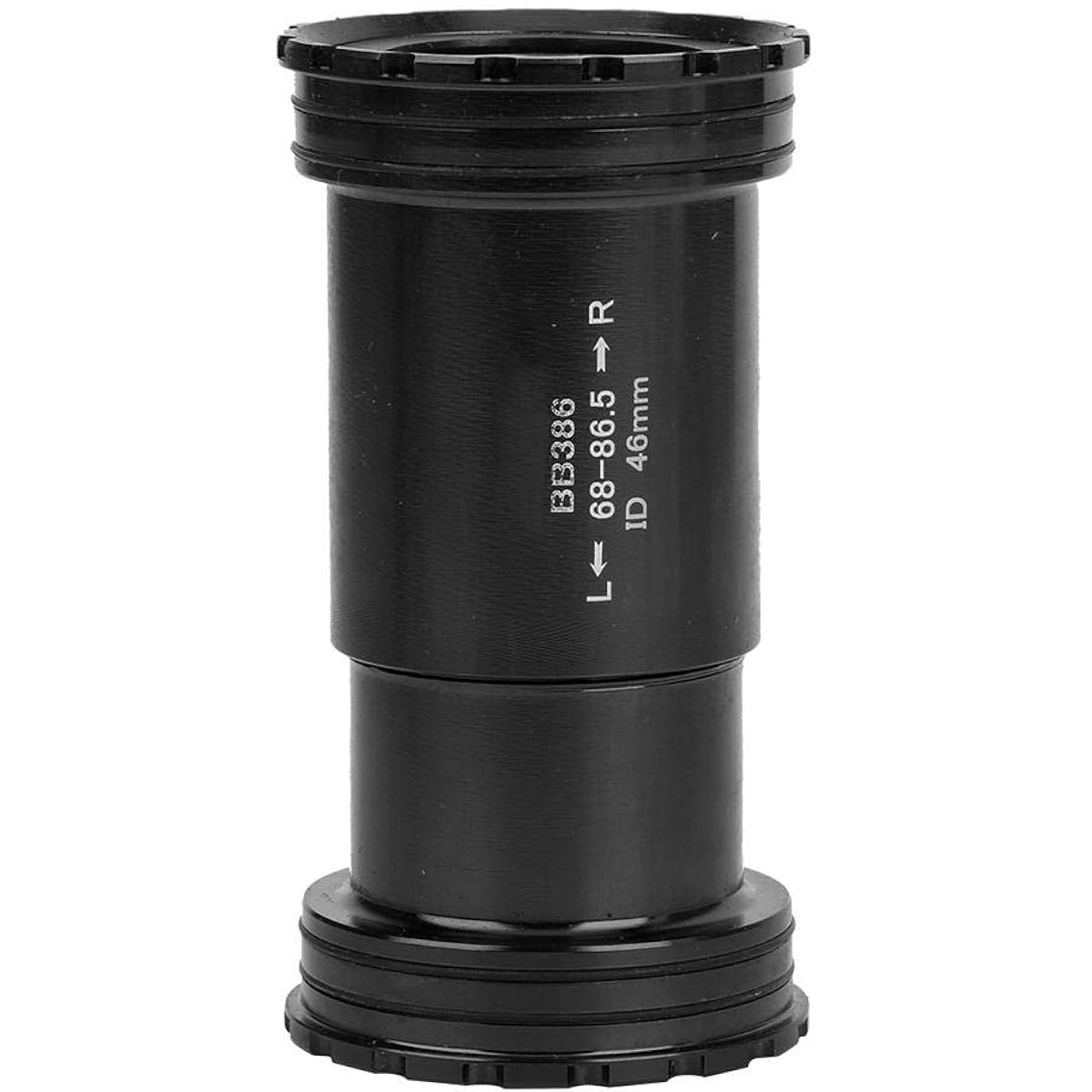 Bicycle Bottom Bracket Mountain Bike Bottom Bracket Alloy Material Corrosion Resistance Durable Low Friction Special Design Parts Threaded Shaft Compatible with 68/73/86mm Bicycle Repair Tool