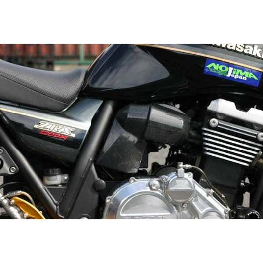 NOJIMA ENGINEERING Injector Cover Plain Weave Carbon ZRX1200 DAEG(09-16) NCW618IC-CF