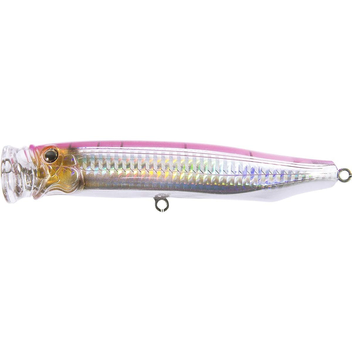 TackleHouse Popper Contact Feed Diving Wobbler 135mm 42g Pink Back Slit HG #03 CFDW135 Lure