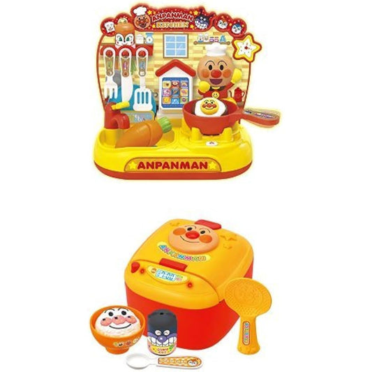 Anpanman Let's do it! Kitchen and towel set