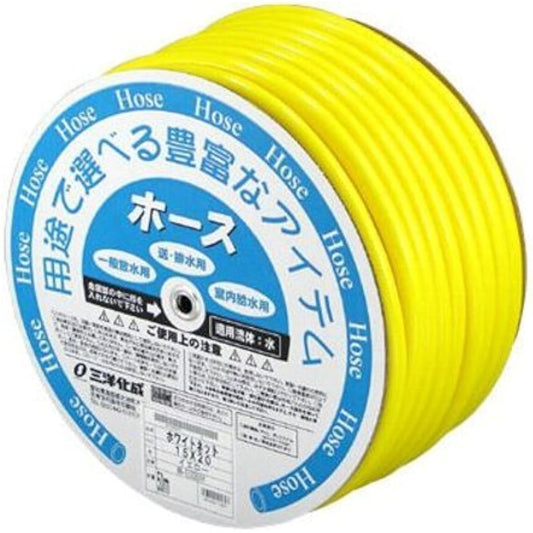 Sanyo Chemical White Net Hose WN-1520D50Y 50M Drum Winding