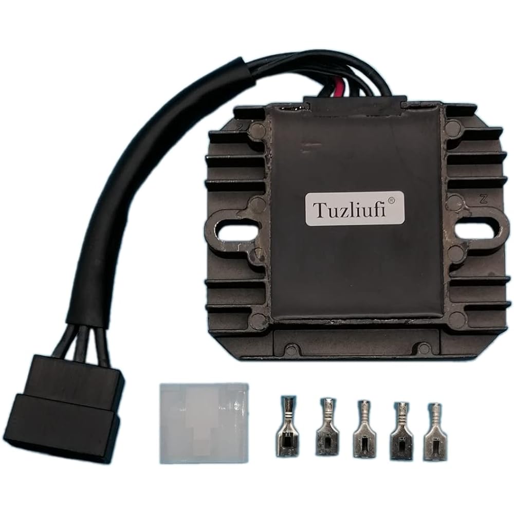 Tuzliufi Voltage Regulator Rectifier for Hayabusa Intrude Quadrunner GSXR600 GSXR750 GSXR1000 GSX1300R VL1500 LT-F500F 32800-33E10 32800-33E20 32800-33E211111 5 Pin 1 996 1997-2004 2 005 2006 2007 Z113.