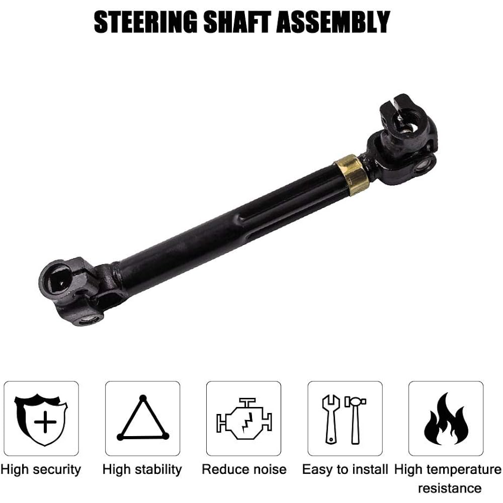 A Abigail 8L3Z-3B676-B 8L3Z3B676b With a lower intermediate steering shaft steering column, with U-joint coupler, 2004-2 Ford F150 2006-2008 Compatible with Linkan Mark LT A56303SC