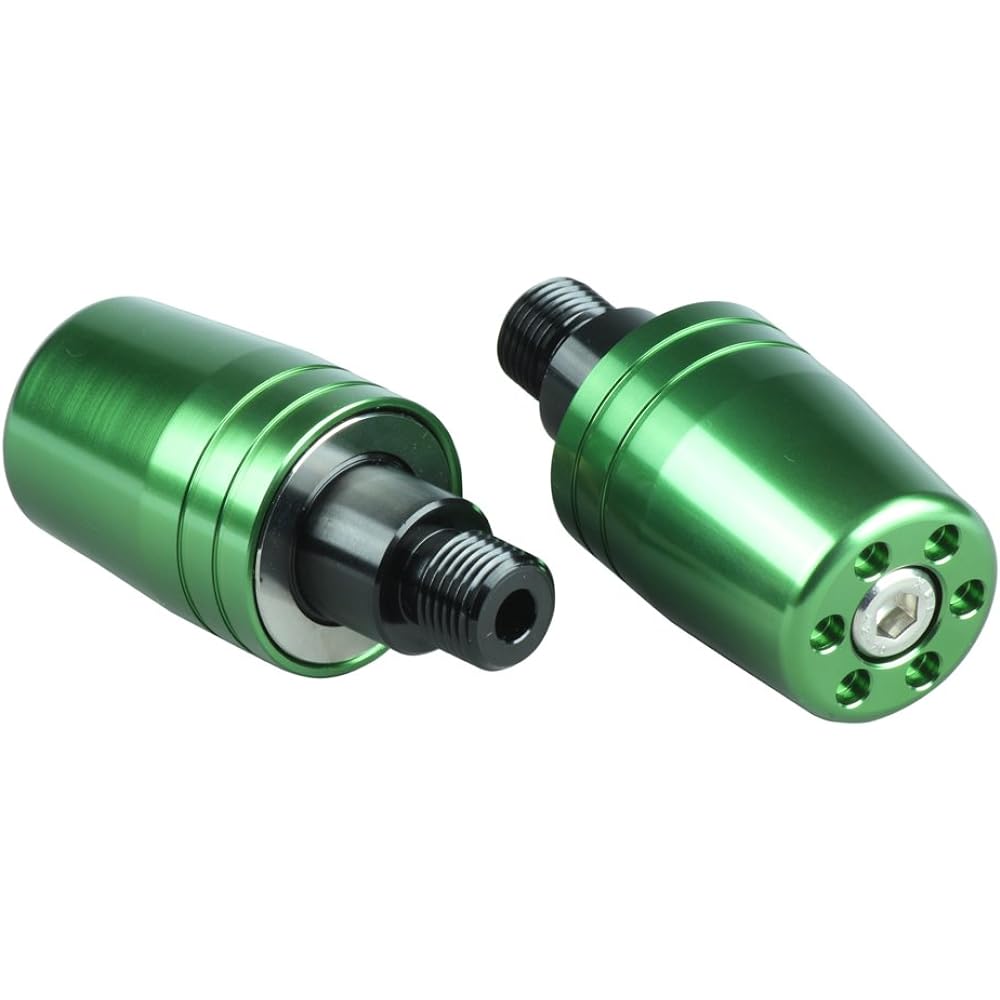 POSH Handlebar End for Yamaha Vehicles M16 Ultra Heavy Bar End for Yamaha Light Green 2 Pieces 031779-18 Bar End Cap