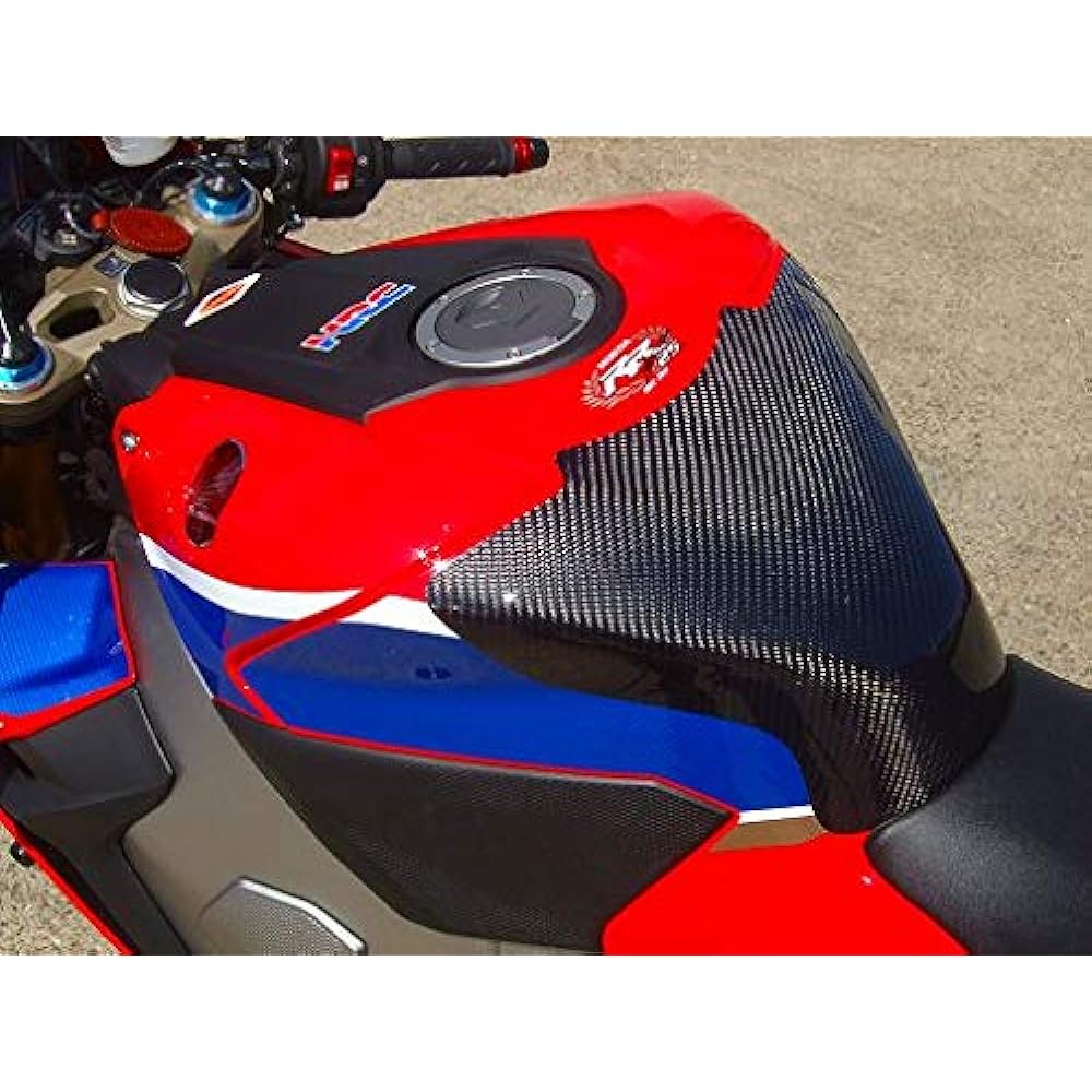 CLEVER WOLF Racing Tank Protector Carbon Plain Weave CBR1000RR 17-19
