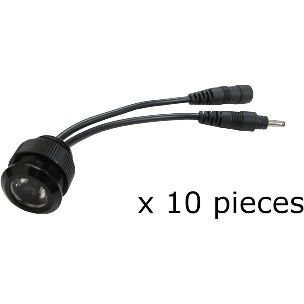 IJDMTOY 30W High Power 10-LED LEDAYFLEX Style Flexible Free Style LED Day Time Running Light Kissenon White