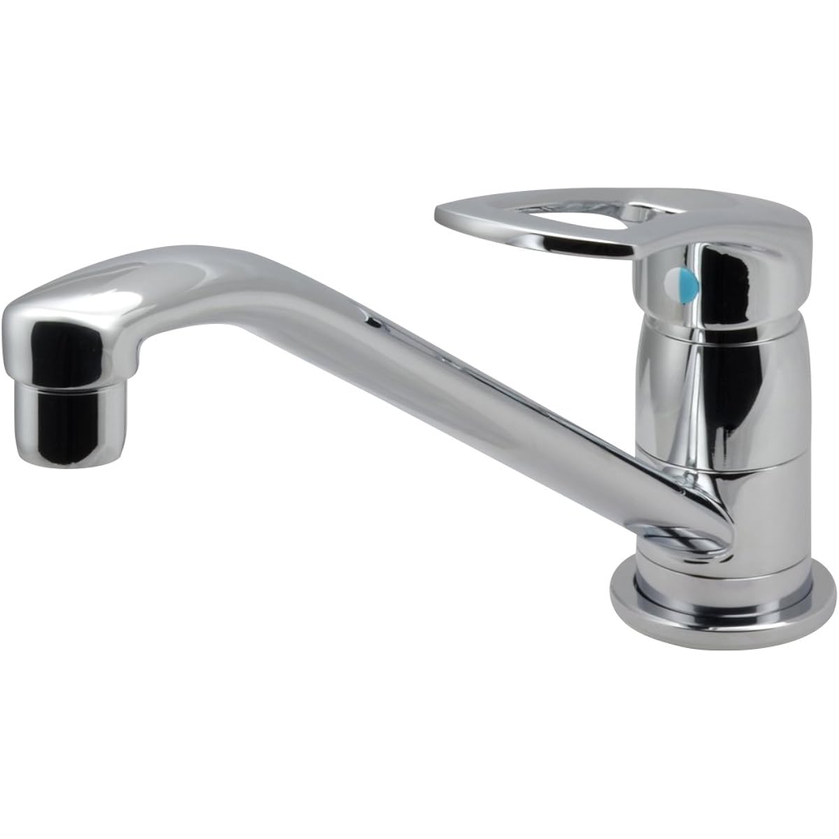 Gaona Red Tag Finder Single Lever Mixing Faucet for Kitchen (With Stand, Mounting Hole Diameter 30~47mm, Compact, Water Saving) GA-BF003