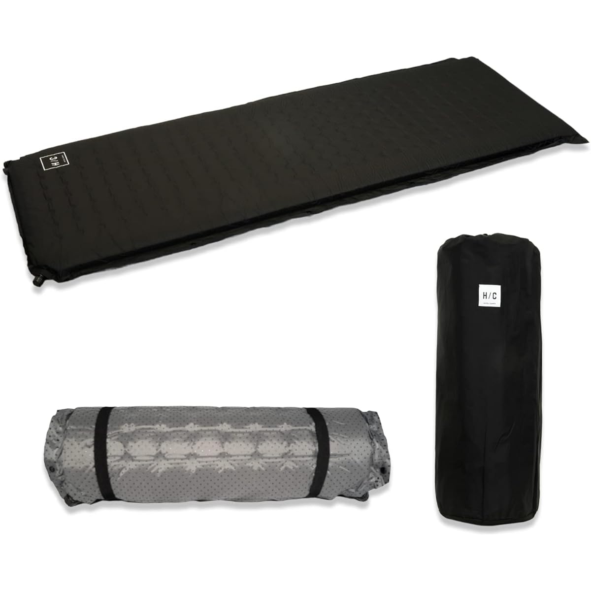 HOTEL CAMPS Camping Mat, Car Sleeping Mat, Tent Mat, Outdoor Mat, Thick 8cm, Urethane Foam, Self-Inflating