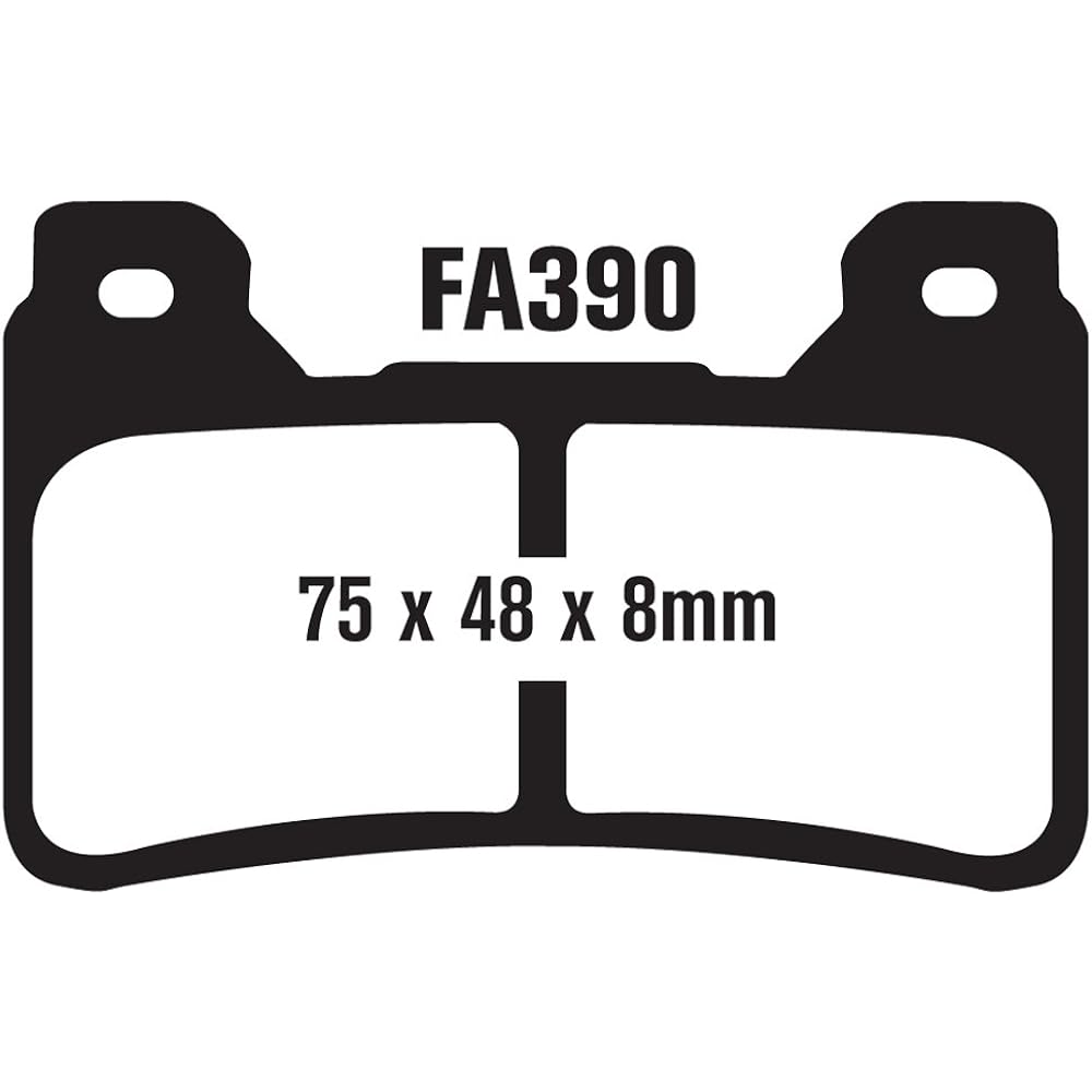 EBC brake eBPCK1001 COMPLETE DOUBLE-H sintered brake pad change kit