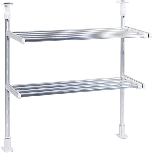 TAKUBO Drainer Shelf Series Telescopic Tension Shelf 2 Tiers Width 50~90cm TP2-90L