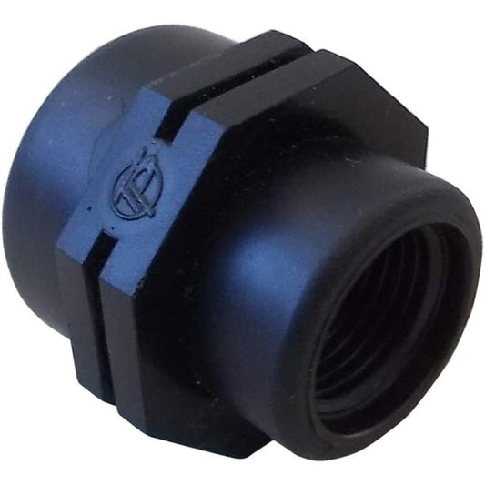 Agri Kaihatsu Screw Fitting Different Diameter Socket 2" x 1 1/2" BSPT PP 10 Pack