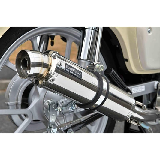 BEAMS Motorcycle R-EVO Stainless Silencer Down Type Government Certification Super Cub 110 8BJ-JA59 G1006-53-108