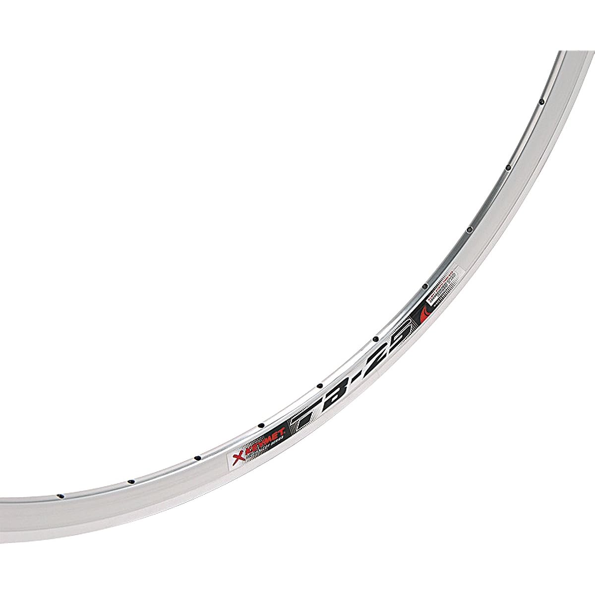 X-KEYMET Tubular Rim 700c 36H SILVER TB-25