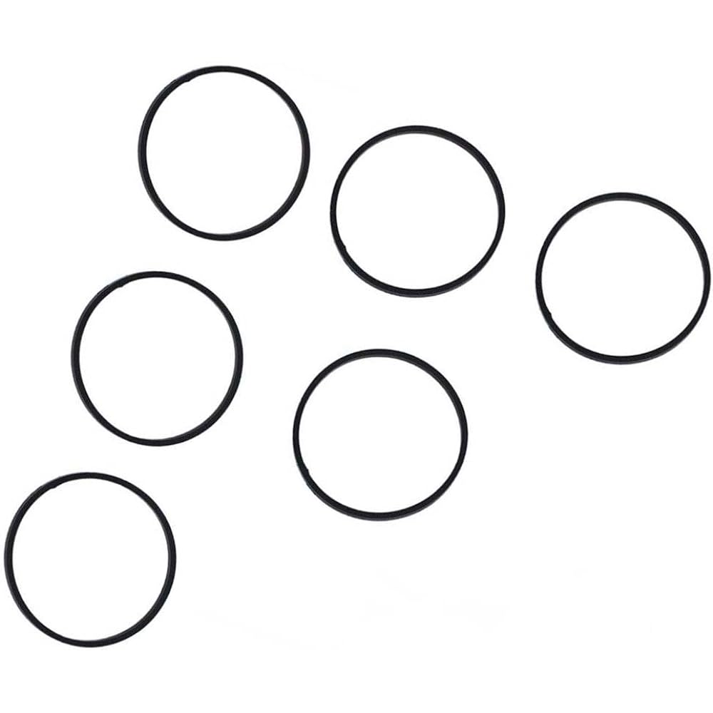 HURI 6 Carburetor Float Bowl Gasket for Tecumseh 631028A 631028 Oregon 49-841 Stainless Steel 485-862 485862 Lasr 94394 Tecnamotor 2963.0121
