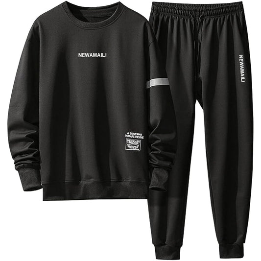 [Pahajim] T-shirt, Top and Bottom Set, Short Sleeve, Men's, Plain, Sportswear, Shorts, Casual, Spring, Summer, Autumn, Loungewear