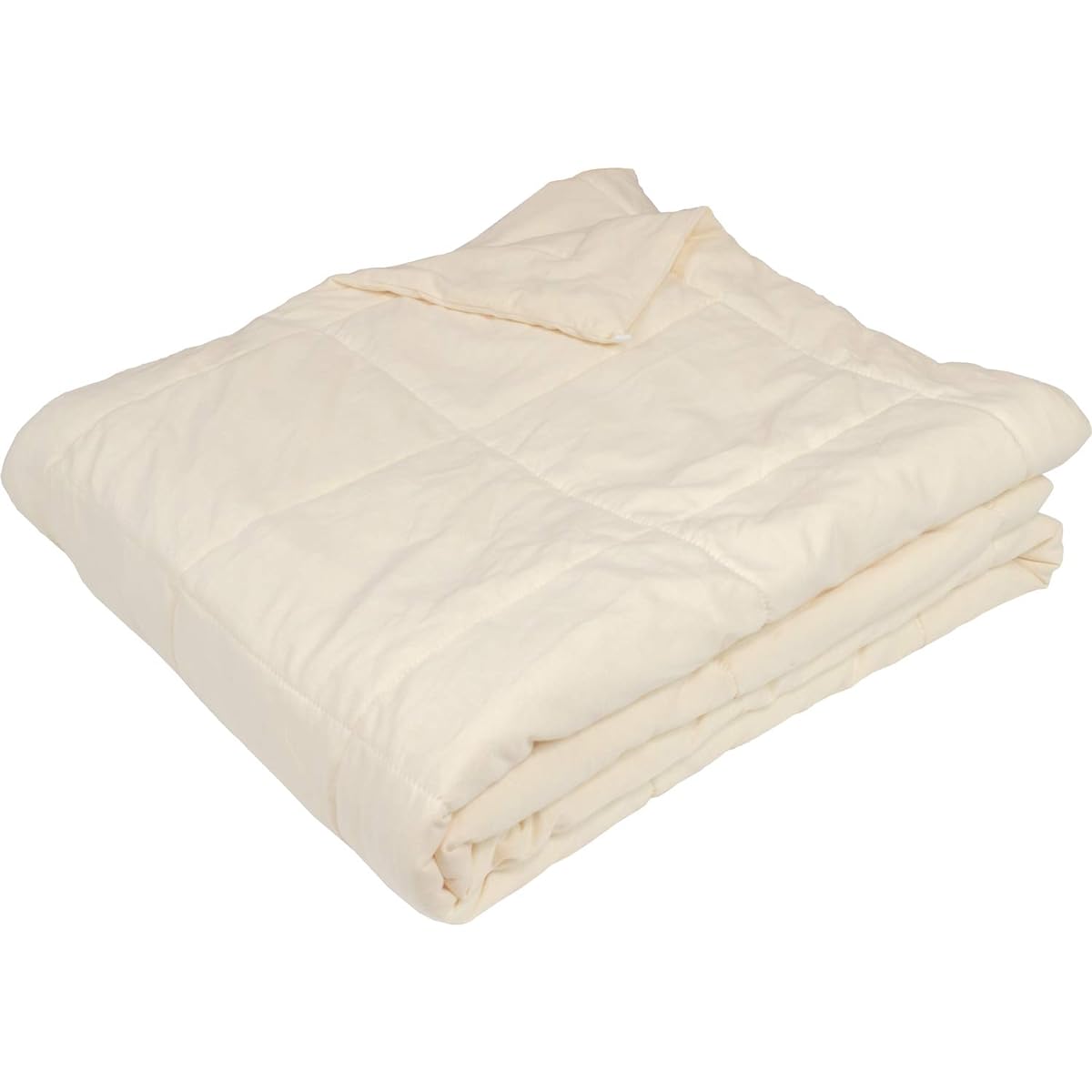 Anmin Factory Cotton Futon, Silkette, Soft Cotton Knit, Single, 150 x 210cm, Comforter, Thread, High Quality Silk, 100% Silk, All Seasons, Washable, Hand Washable