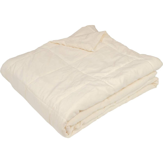 Anmin Factory Cotton Futon, Silkette, Soft Cotton Knit, Single, 150 x 210cm, Comforter, Thread, High Quality Silk, 100% Silk, All Seasons, Washable, Hand Washable