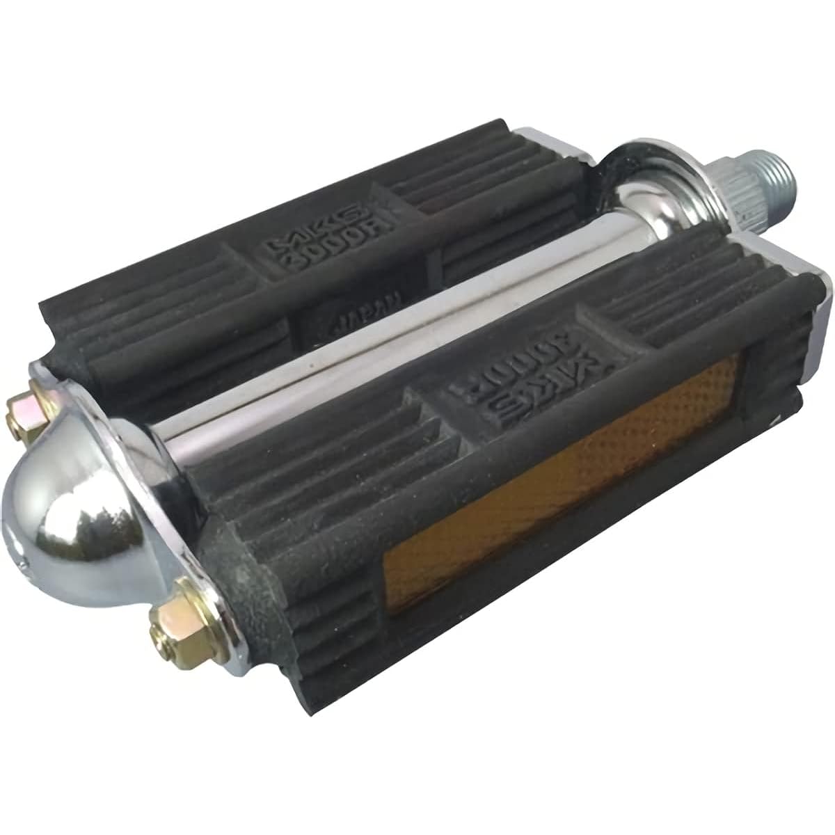 Mikashima (MKS) (Mikashima Seisakusho) Bicycle Pedals 3000R with Reflector Black