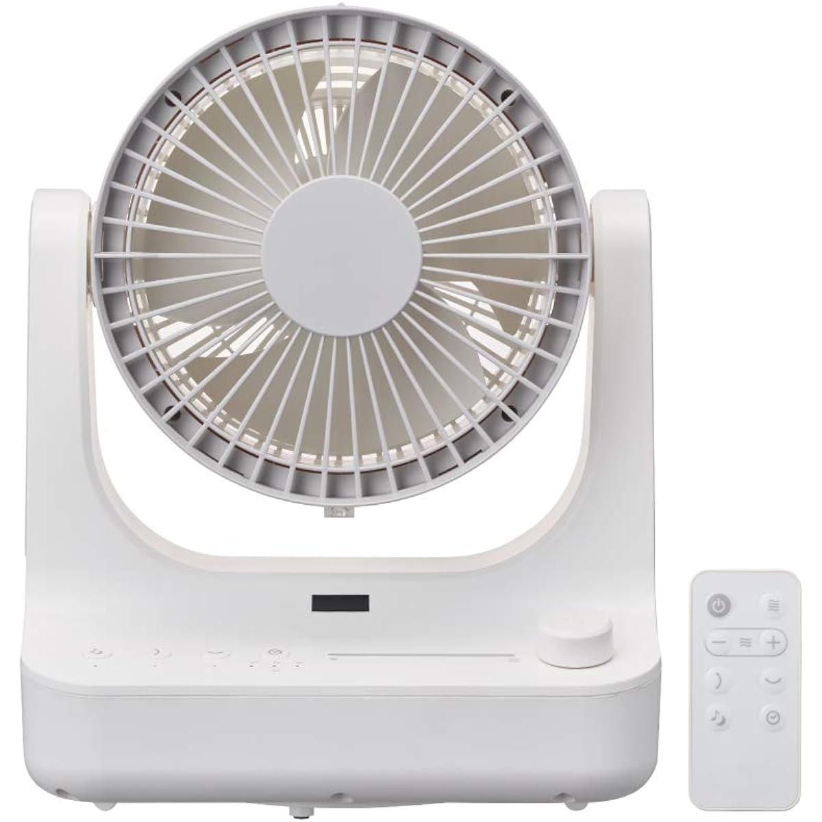Doshisha Circulator DC 18cm Oscillation 9 Air Volume Levels COCOCHI-NA CIRKILATOR Pure White