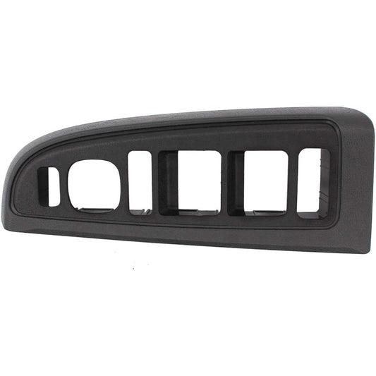 Newyall front left LH driver seat side Powered door window switch bezel dark puter