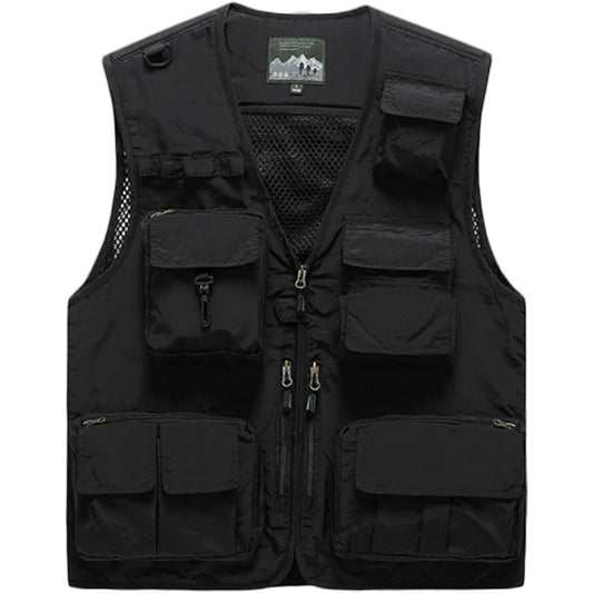 [M's Life] M's Life Outdoor Multifunctional Vest Fishing Photographer Men's Women's Vest Breathable Quick Drying Jacket