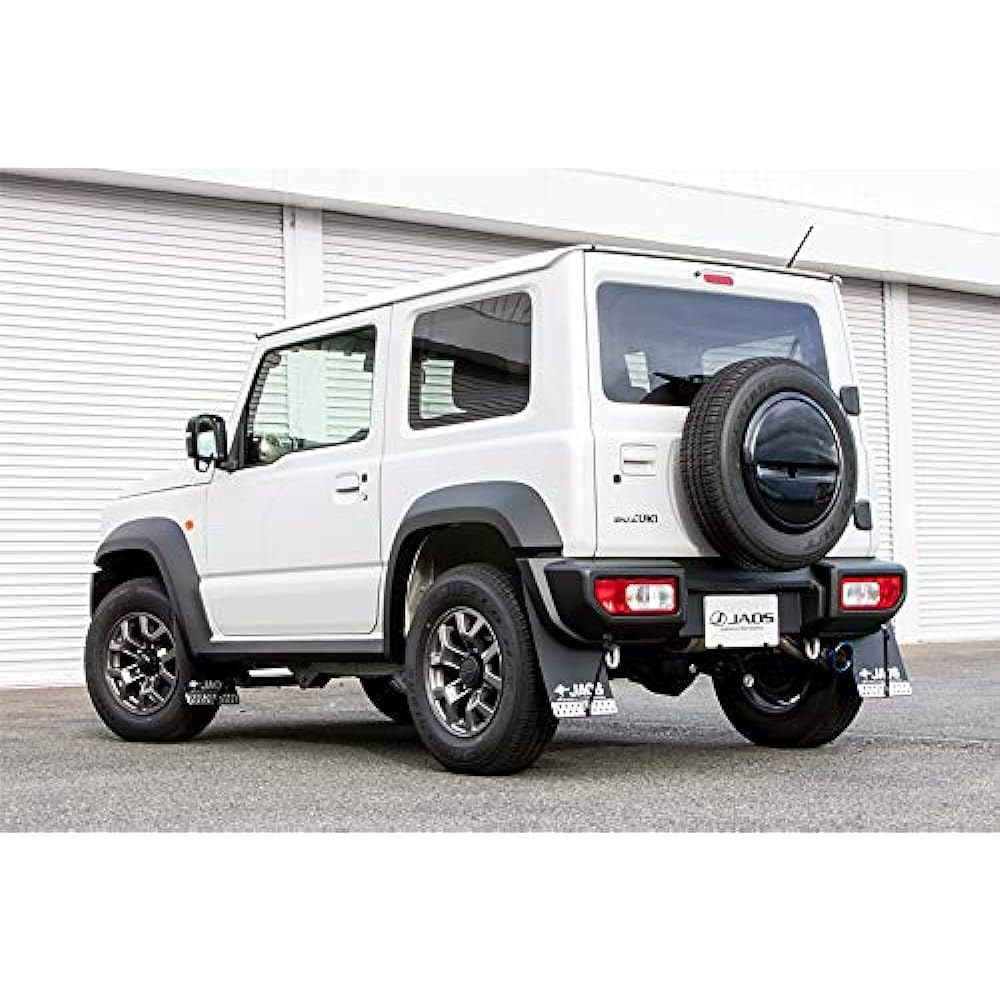 JAOS New Jimny Sierra JB74 JAOS Mudguard 3 Rear Set Black