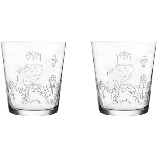 [Regular Imported Product] Iittala Taika Tumbler Cup 380ml Pair Set (2 pieces) Clear 1009137
