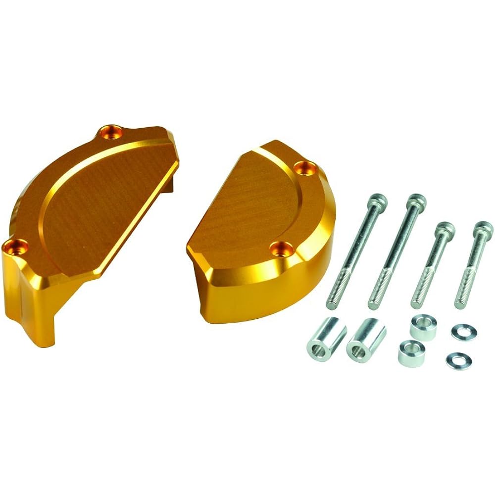 POSH Motorcycle Supplies Engine Guard (Left and Right Set) CB1300SF (1998-2013) | X-4/LD | CB1300SB (2005-2013) | CB1100/EX/RS (2010-2019) Gold 053302-04
