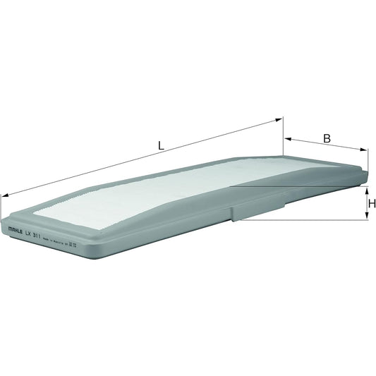 Mahle LX311 Luftfilter