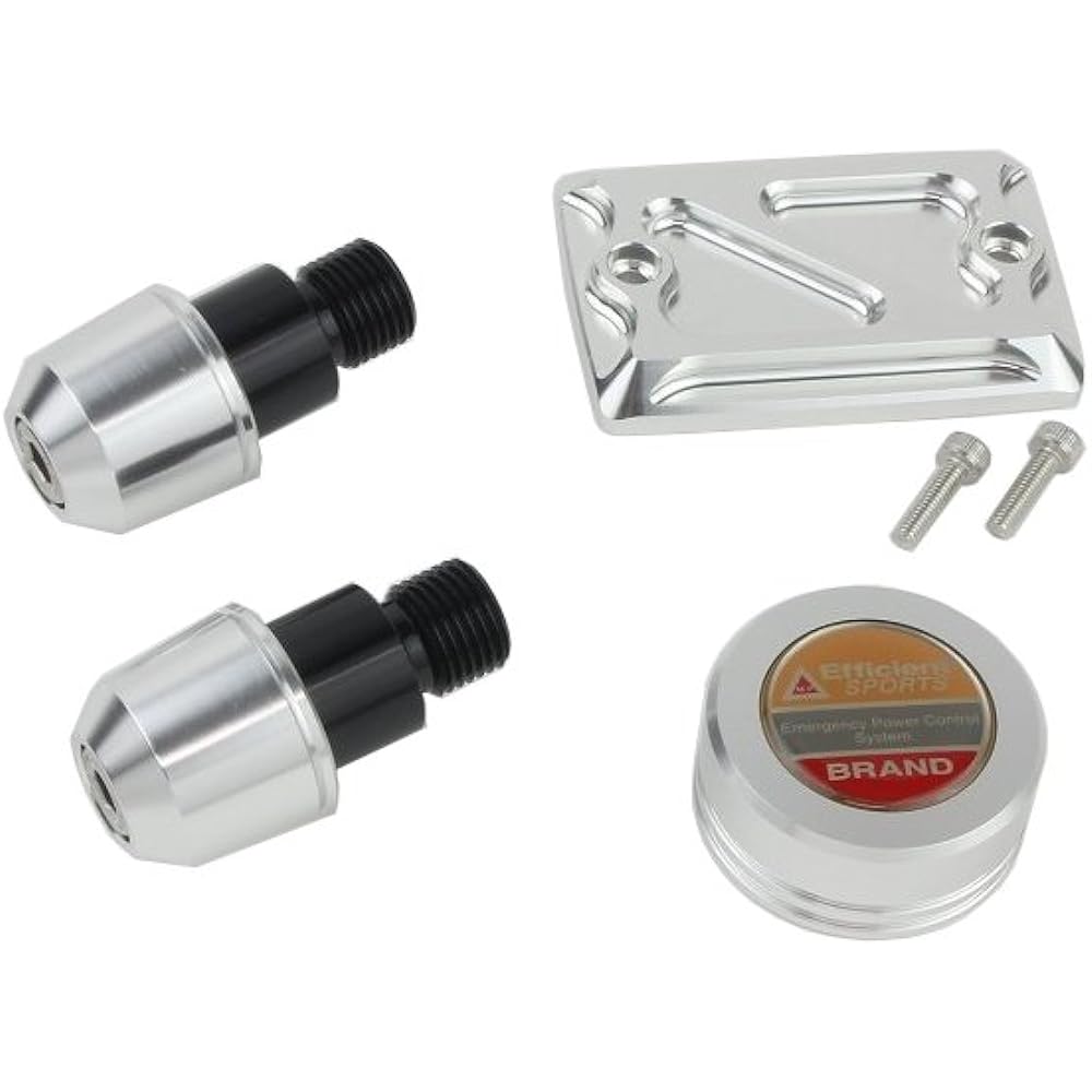 POSH Motorcycle Supplies Dress Up 3 Piece Set Silver Yamaha MT-07 MT-09 065049-03