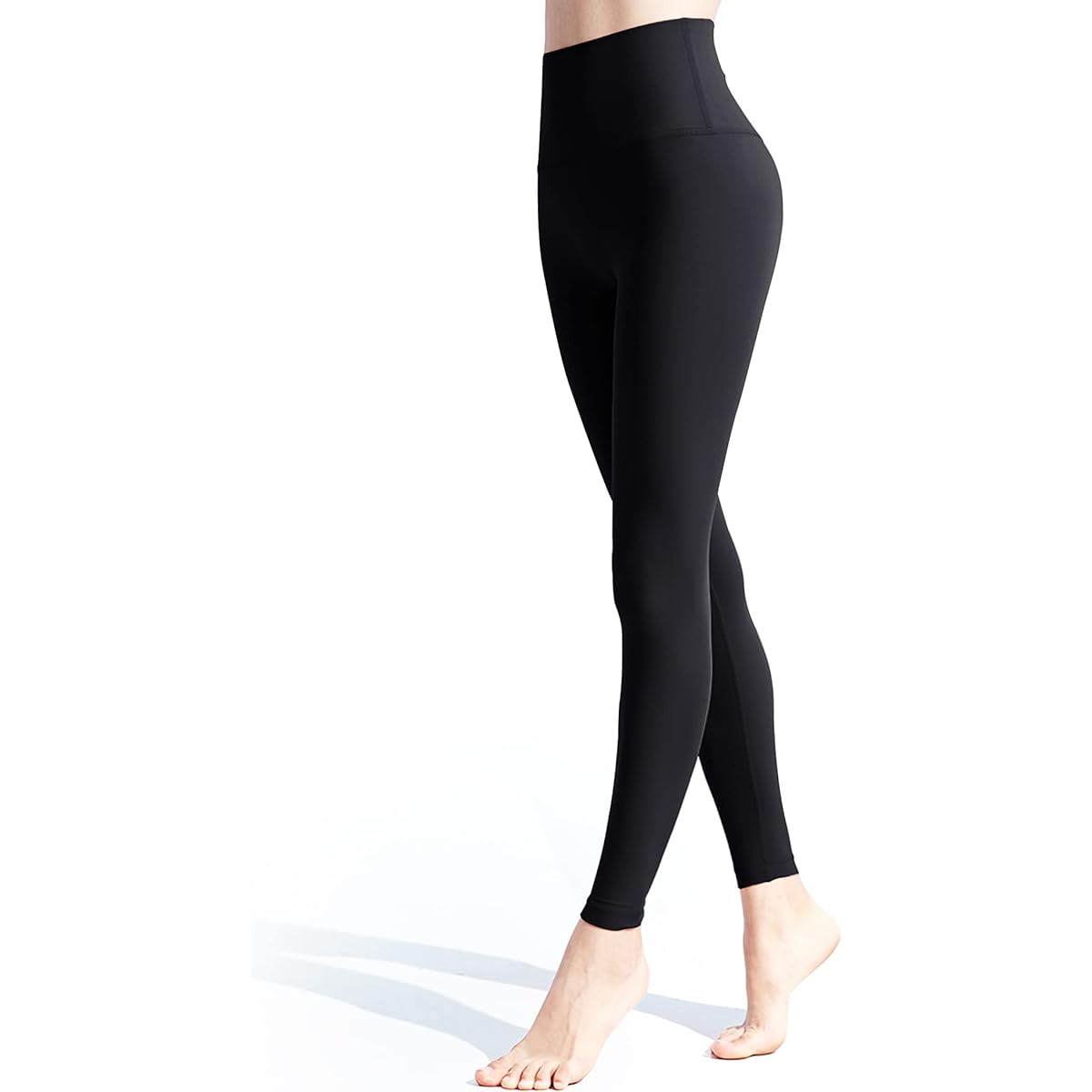 [IRCOLVE] Women's Yoga Pants, Skin Series, Yoga Leggings, Women's Yoga Wear, Sports Tights, Quarter Length, Cotton, Beautiful Butt, Sweat Absorbent, Quick Drying, High Waist, Training