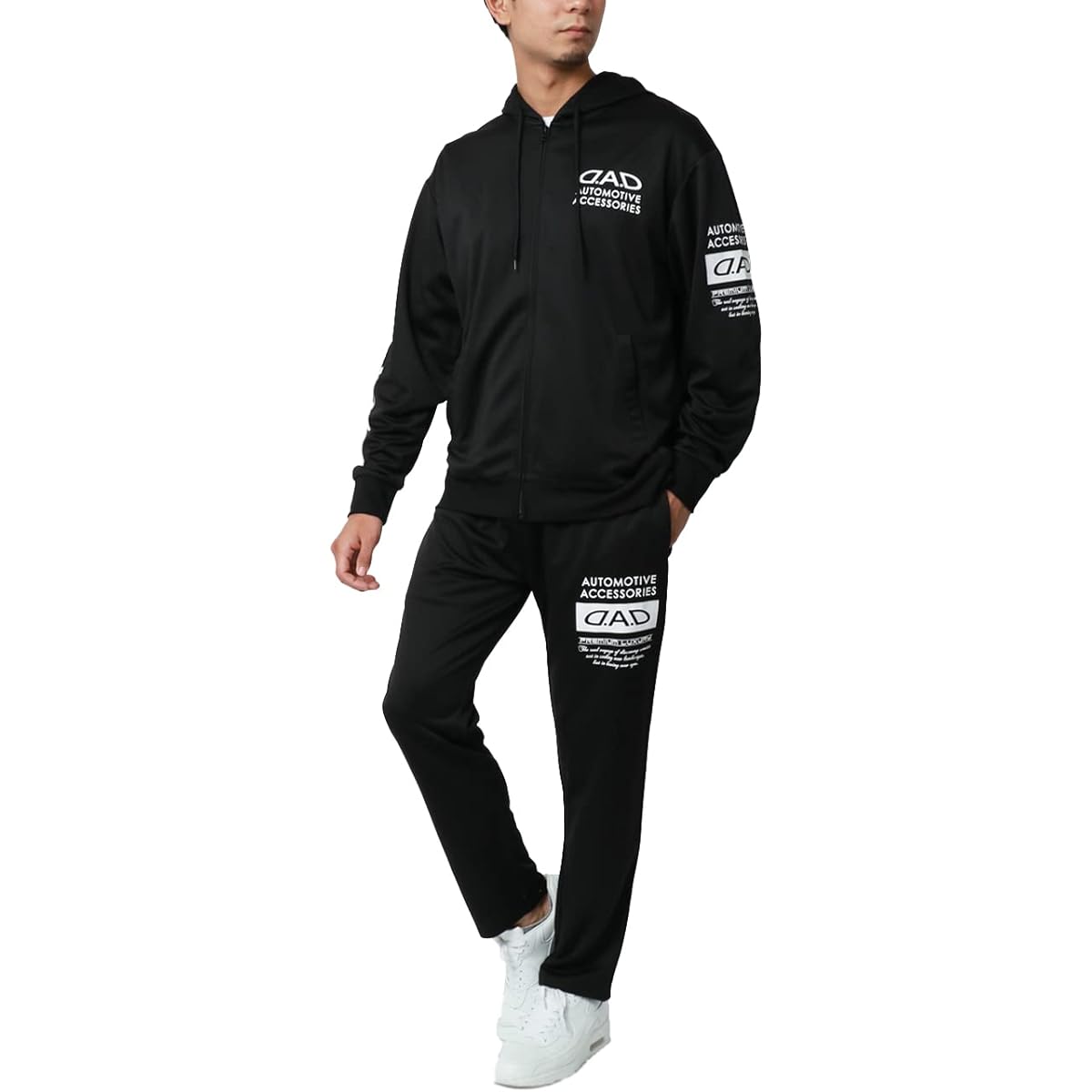 [D.A.D.] Jersey Men's Top and Bottom Set DAD M L LL 3L 4L 5L 6L Logo Print Setup Training Wear Room Wear Custom Made Loungewear