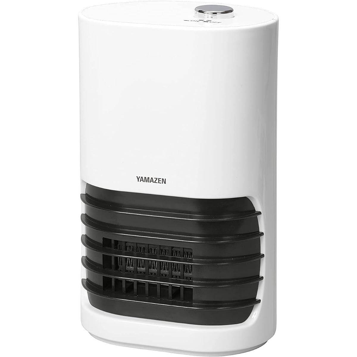 [Yamazen] Ceramic Fan Heater, Ceramic Heater, Small Feet, Fast Heating, Comes with Tipping Off Switch, Toilet, Dressing Room, White DMF-B065(W)