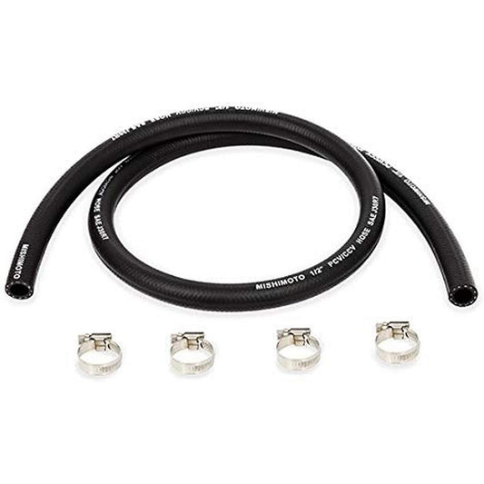 MISHIMOTO MMHOSE-CC12-4 Universal catch can hose 1/2 inch x 4 feet black