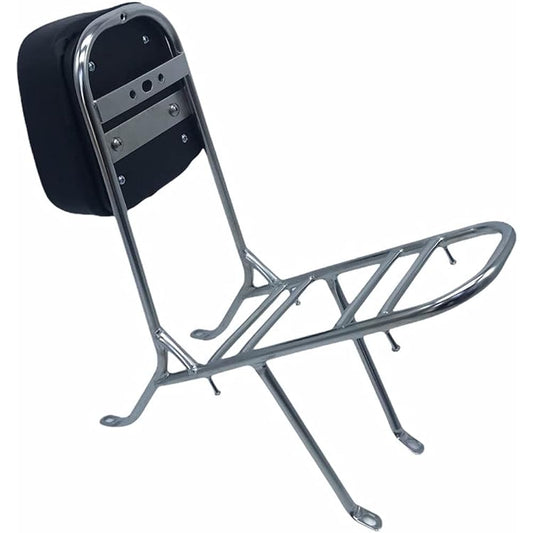 [moriyoshi] Honda Joker 50 Joker 90 Rear Carrier Included Sissy Bar Backrest Back Rest Chrome General Purpose