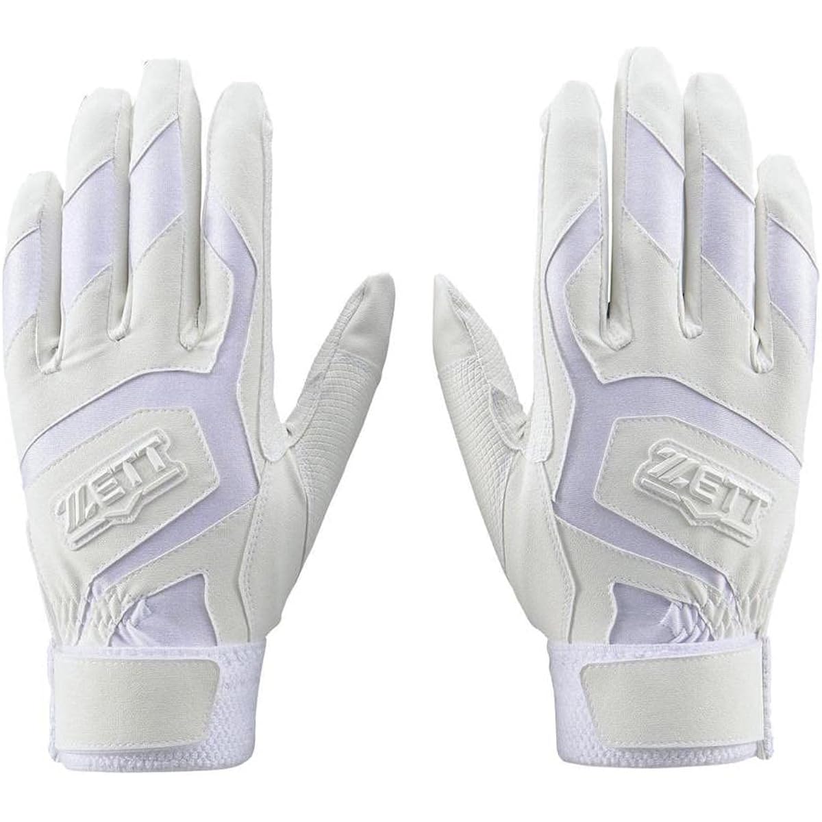 Baseball ZETT Limited Batting Gloves, Both Hands, 2 Pairs, For Both Hands, Compatible with High School Baseball, BG578HSW, Set of 2