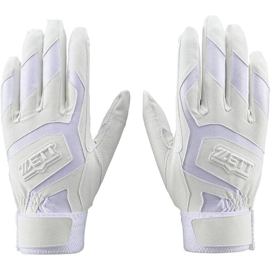 Baseball ZETT Limited Batting Gloves, Both Hands, 2 Pairs, For Both Hands, Compatible with High School Baseball, BG578HSW, Set of 2