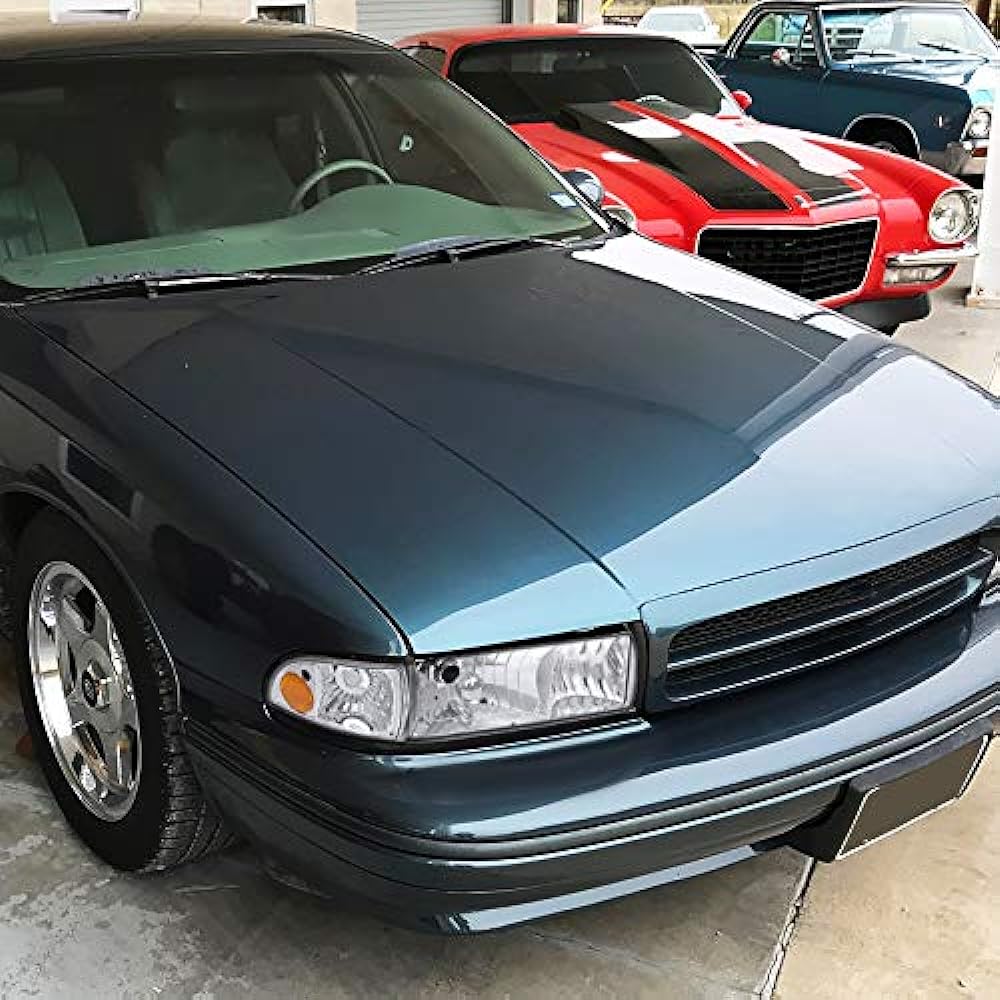 SPEC-D TUNING 2LCLH-IPA91-EU Chevrolet Inparis Capricis Crystal Chrome Headlight+Clear Corner Lamp