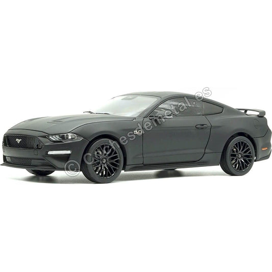 DIECAST MASTERS 1/18 Ford Mustang GT 2019 Left Handle Matte Black (Custom Color) Finished Product