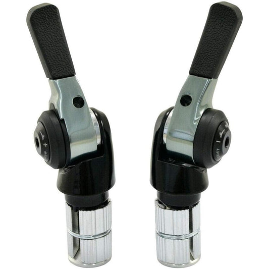 MicroShift BS-A11 TT Bar End Shifters 2 / 3 x 11 Speed For Shimano, MIS2107